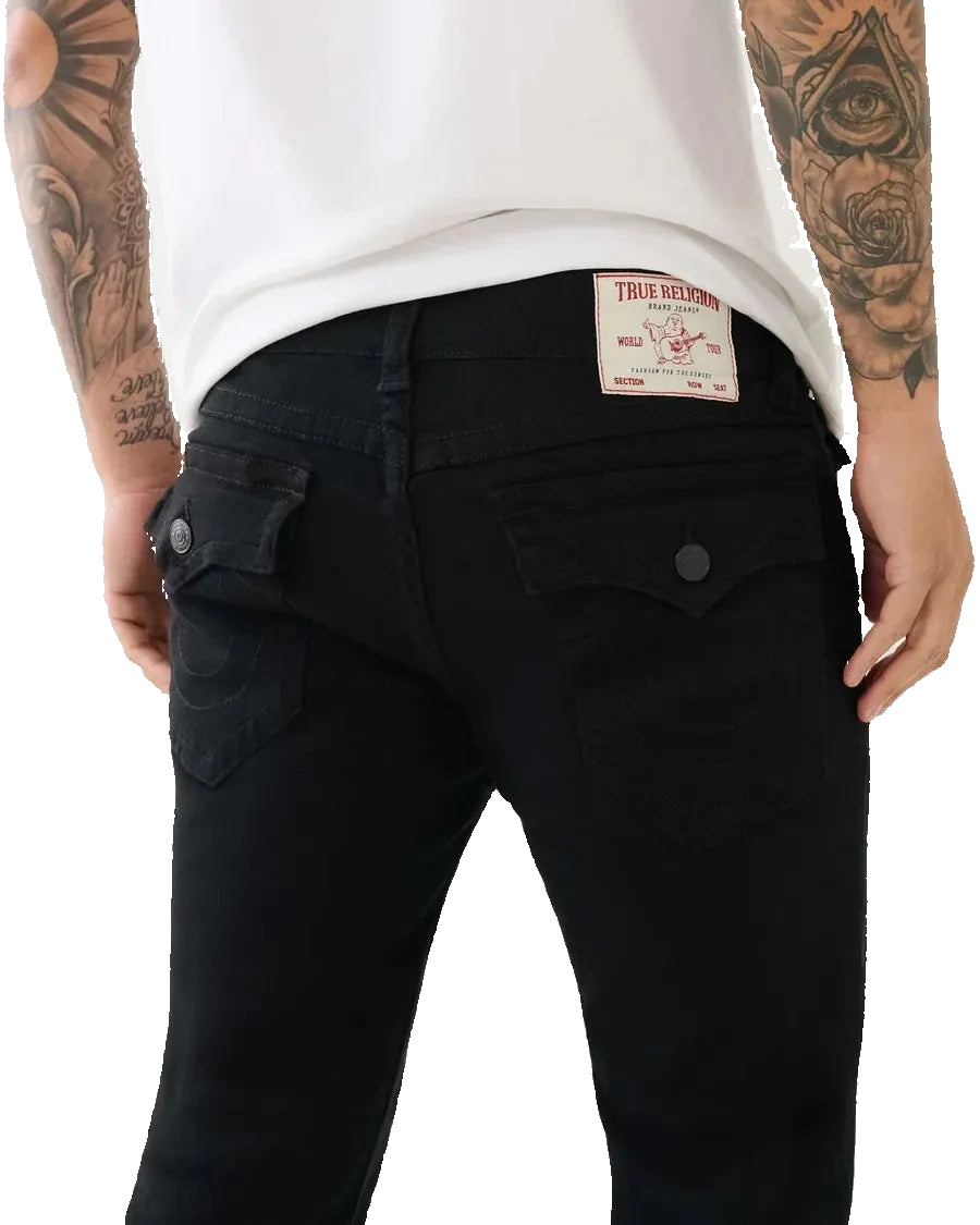 TRUE RELIGION - ROCCO FLAP SN 102204 2SB BODY RINSE BLACK