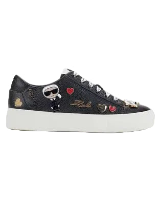 KARL LAGERFELD - CATE PINS LACE UP BLACK