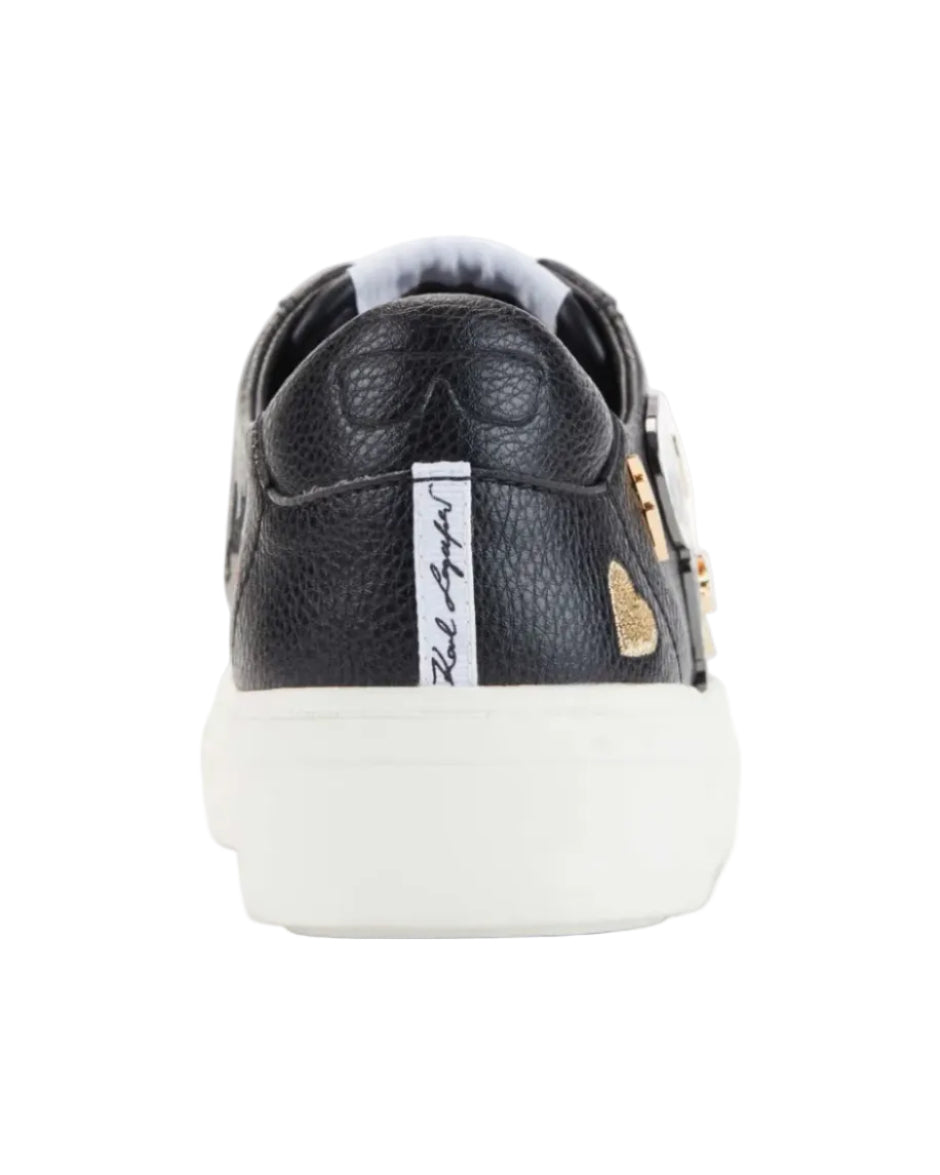 KARL LAGERFELD - CATE PINS LACE UP BLACK
