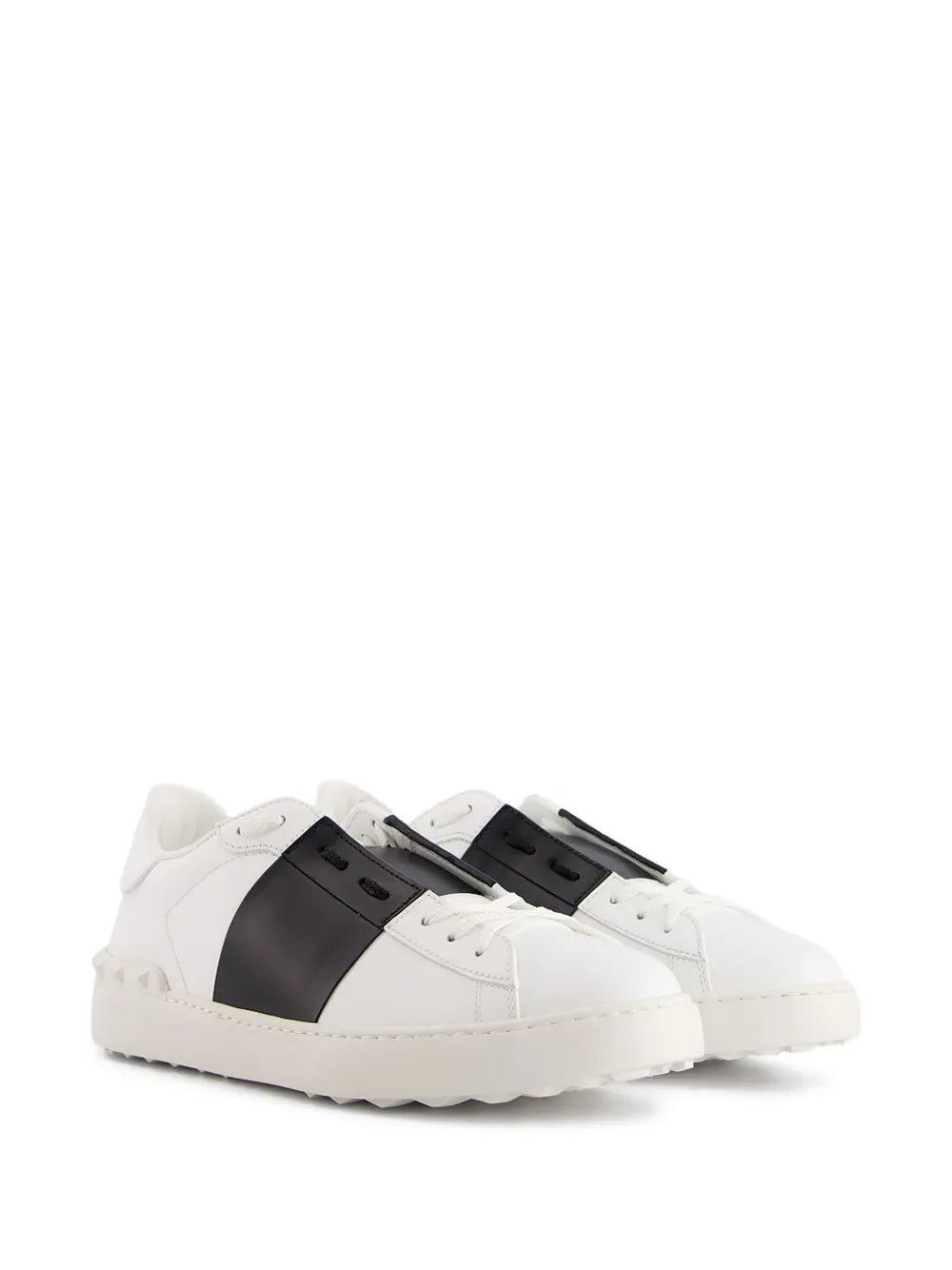 Valentino Calzado Garavani Rockstud (men) Bianco/Nero · Premium Avenue