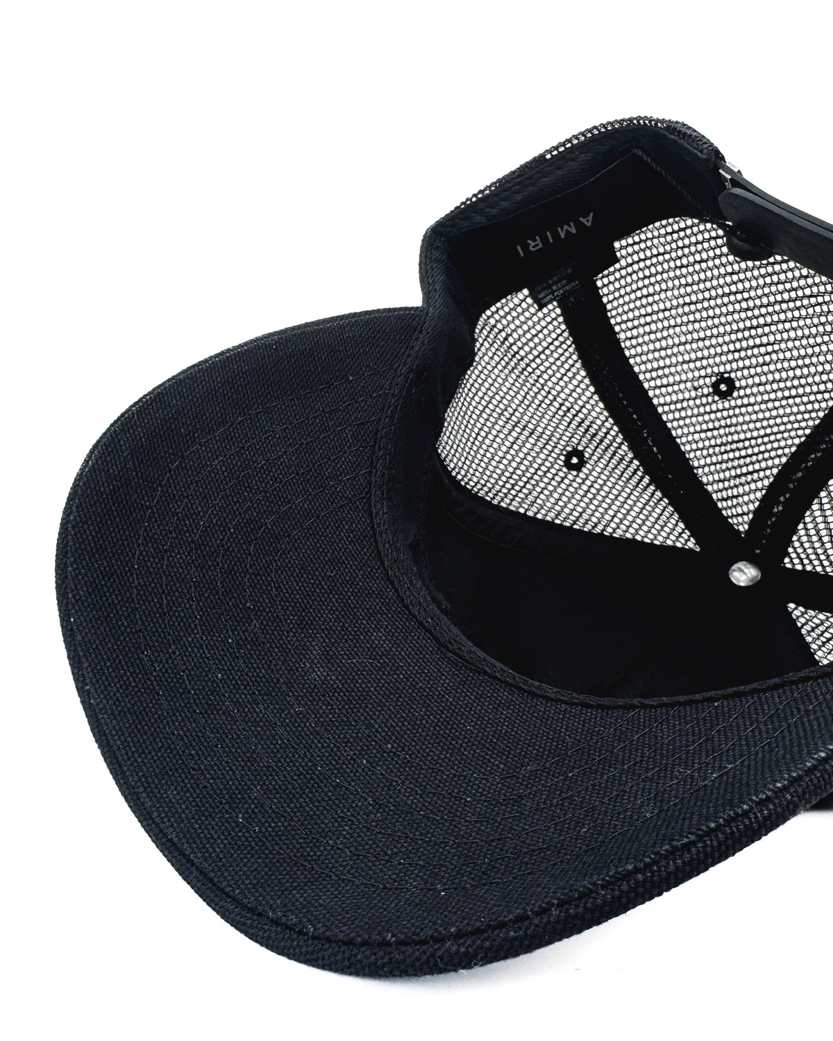Amiri Gorra Ma Trucker Black/Carolina Blue · Premium Avenue