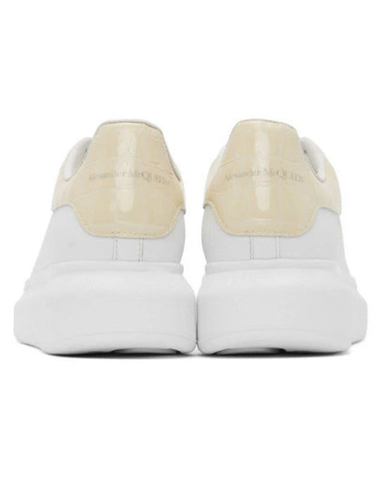 ALEXANDER MCQ - NEW TECH CALF WHITE/PRIMROSE