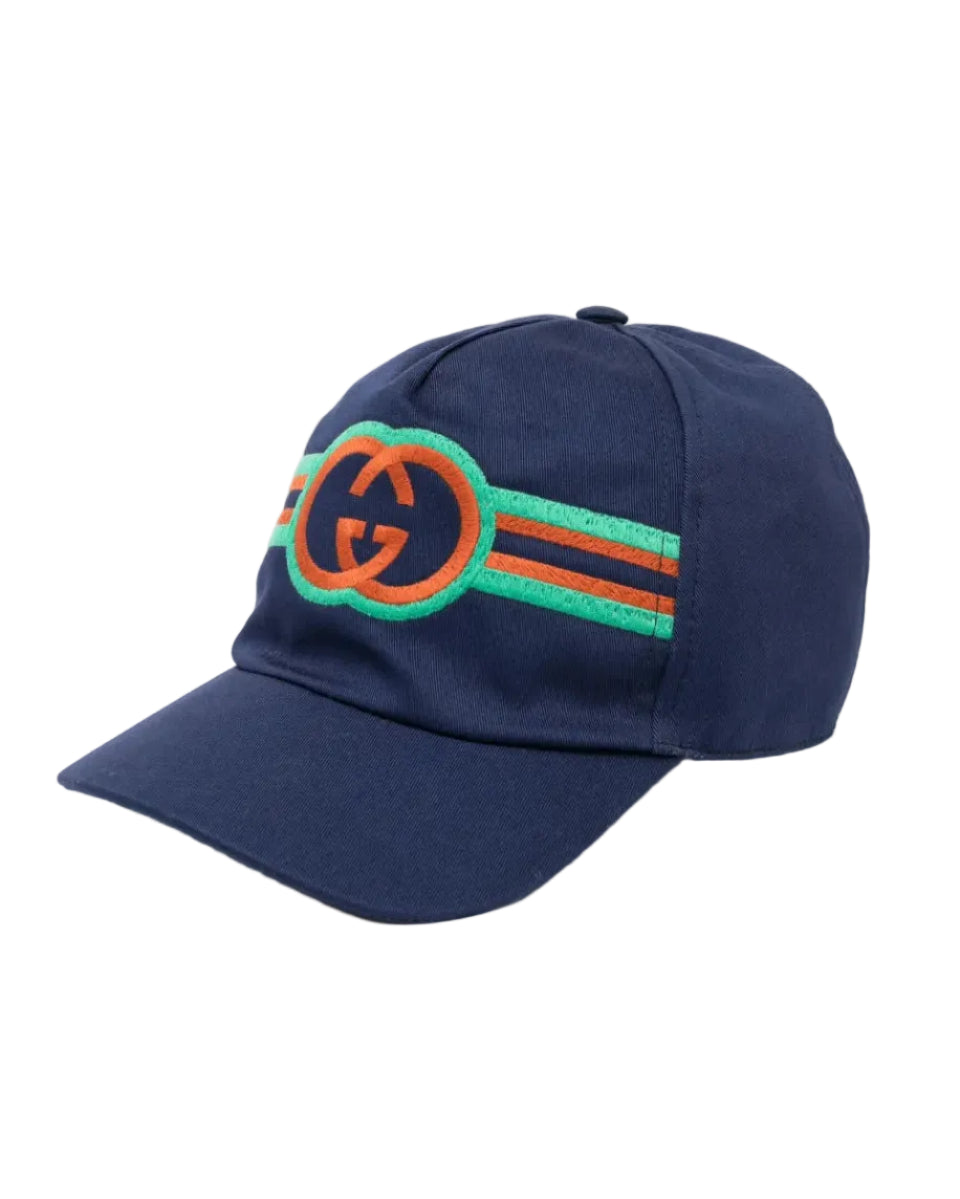 GUCCI - GRAN E C/RIC GG DARK BLUE