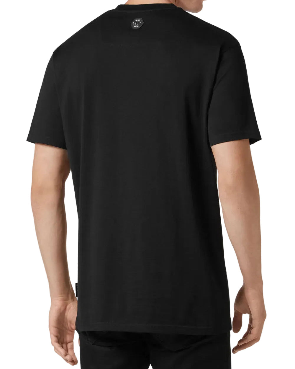 Philipp Plein Round Neck T-shirt Gothic Plein Black · Premium Avenue