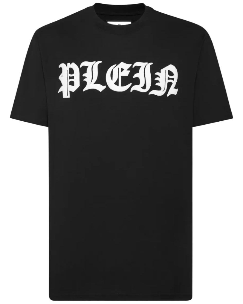 Philipp Plein Round Neck T-shirt Gothic Plein Black · Premium Avenue