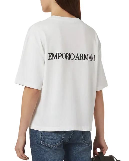 Emporio Armani Ropa Emb Eagle White Tee White · Premium Avenue