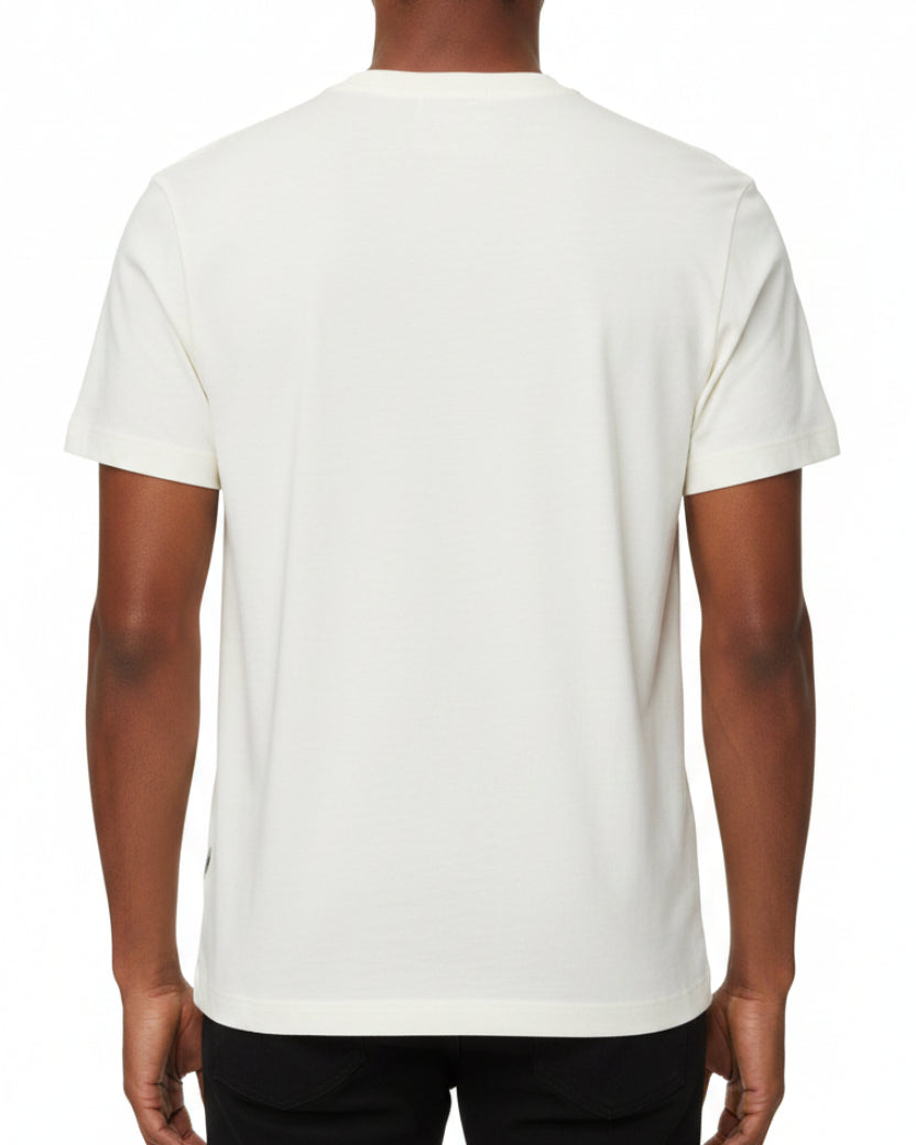 Versace Ropa White Emb Two Tone T-shirt White · Premium Avenue