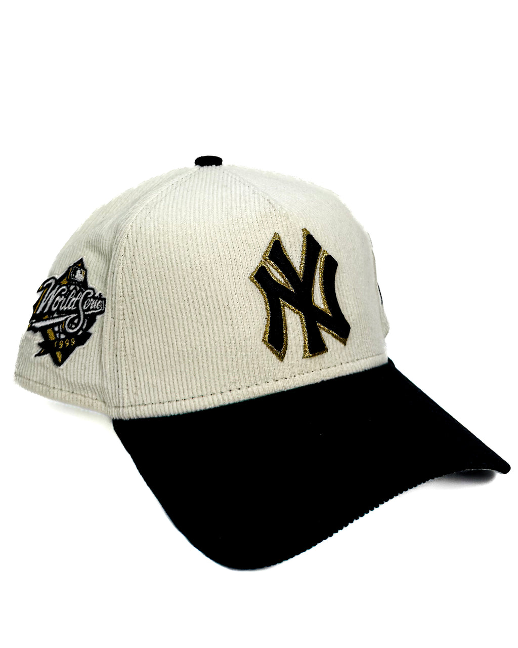 New Era Gorra New York Yankees Mlb Chorme Ivory/Black · Premium Avenue