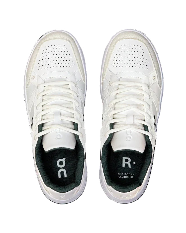 ON - THE ROGER CLUBHOUSE WHITE/EVERGREEN