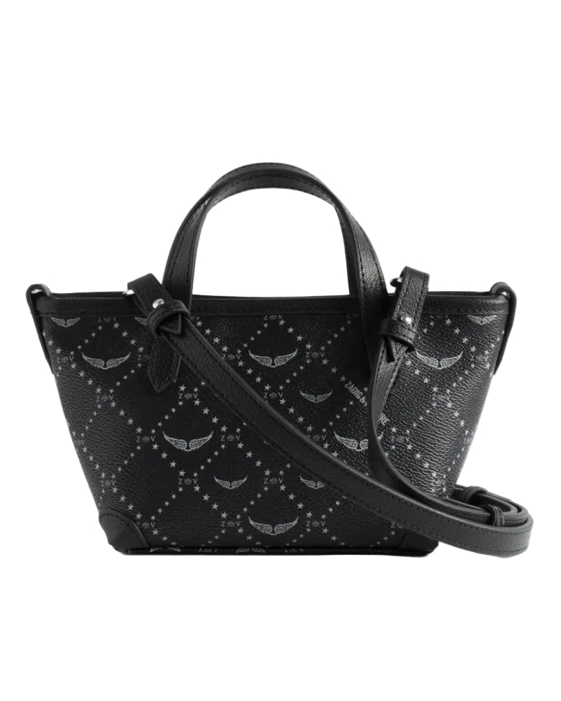 ZADIG & VOLTAIRE - Z SHOPPER NANO ROCK TAG BLACK