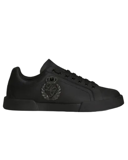 Dolce & Gabbana Calzado Bassa V.napp Dauphinel Black · Premium Avenue
