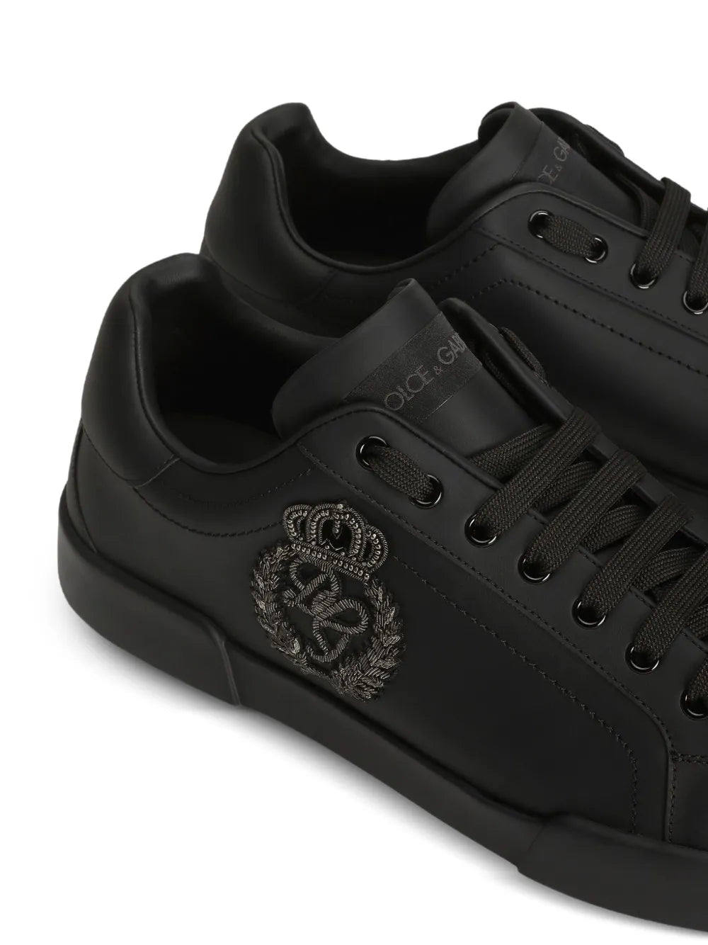 Dolce & Gabbana Calzado Bassa V.napp Dauphinel Black · Premium Avenue