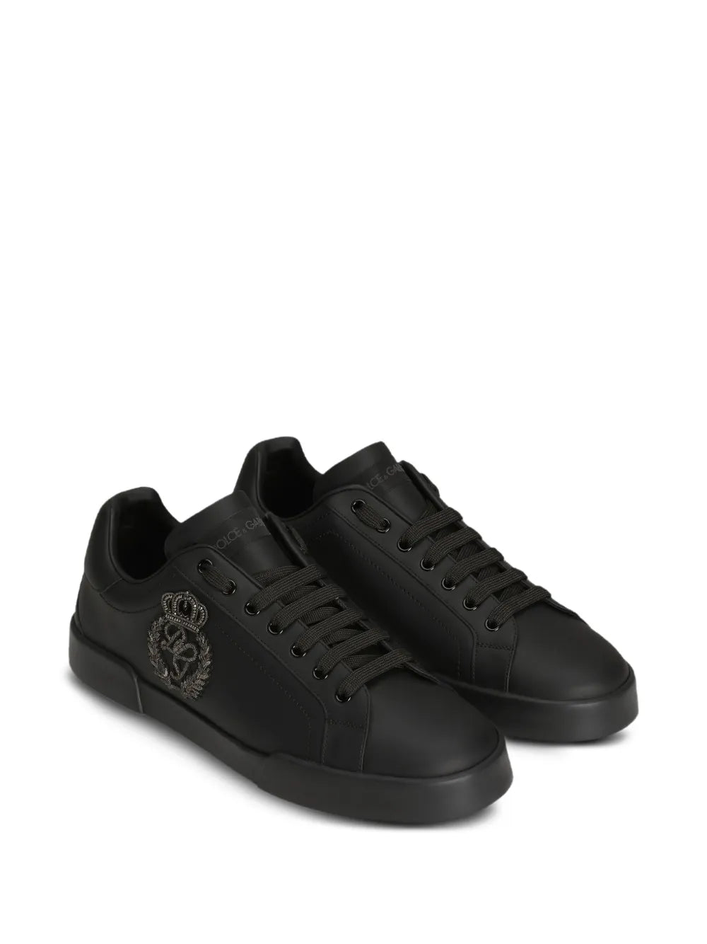 Dolce & Gabbana Calzado Bassa V.napp Dauphinel Black · Premium Avenue