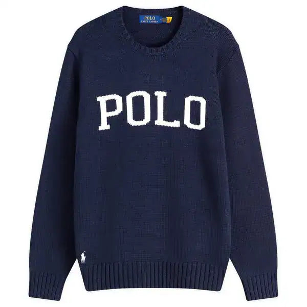 POLO - LONG SLEEVE PULLOVER BLUE
