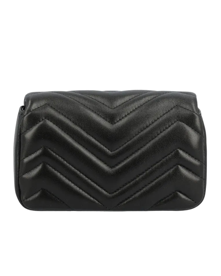 GUCCI - MINI BAG W/SH SUPREME BLACK