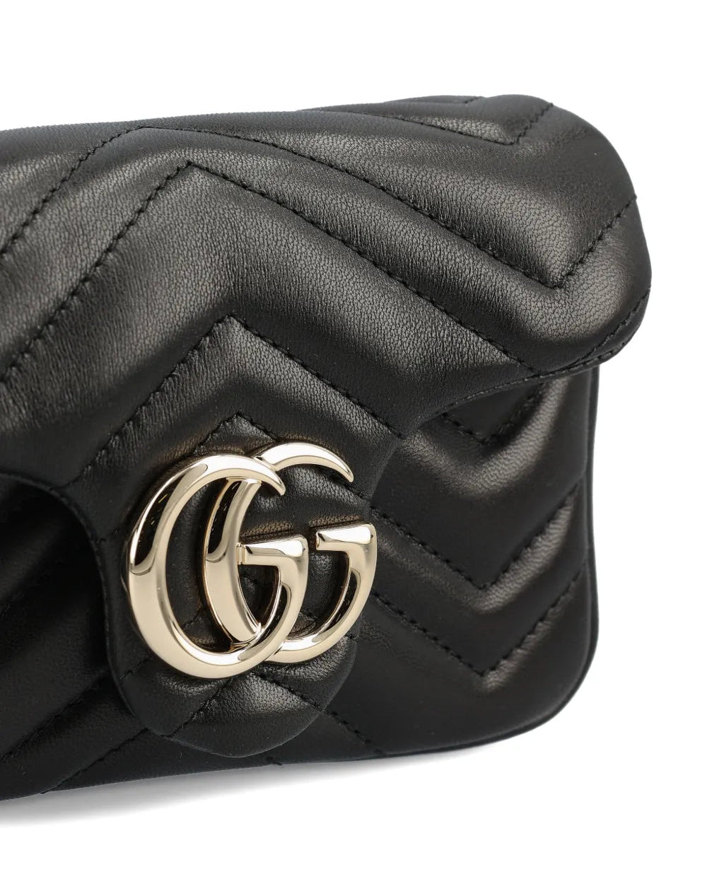 GUCCI - MINI BAG W/SH SUPREME BLACK