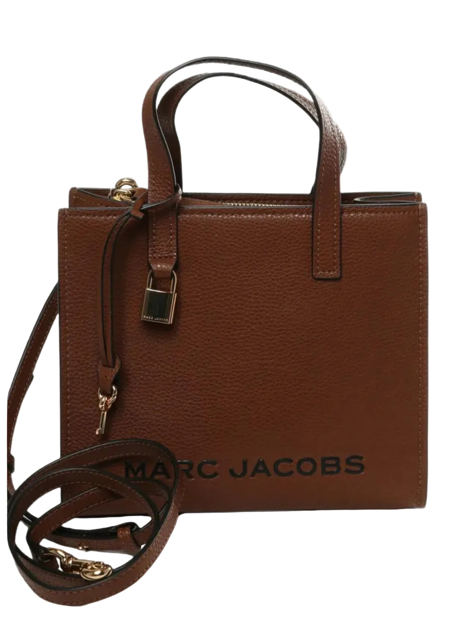 Marc Jacobs Bolsa Grind Small Cognac · Premium Avenue