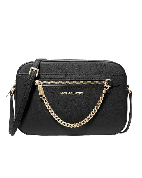 MICHAEL KORS - JET SET ITEM LEATHER BLACK