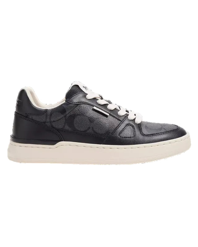 COACH - CLIP SIGNATURE COURT LT BLACK/CHARCOAL