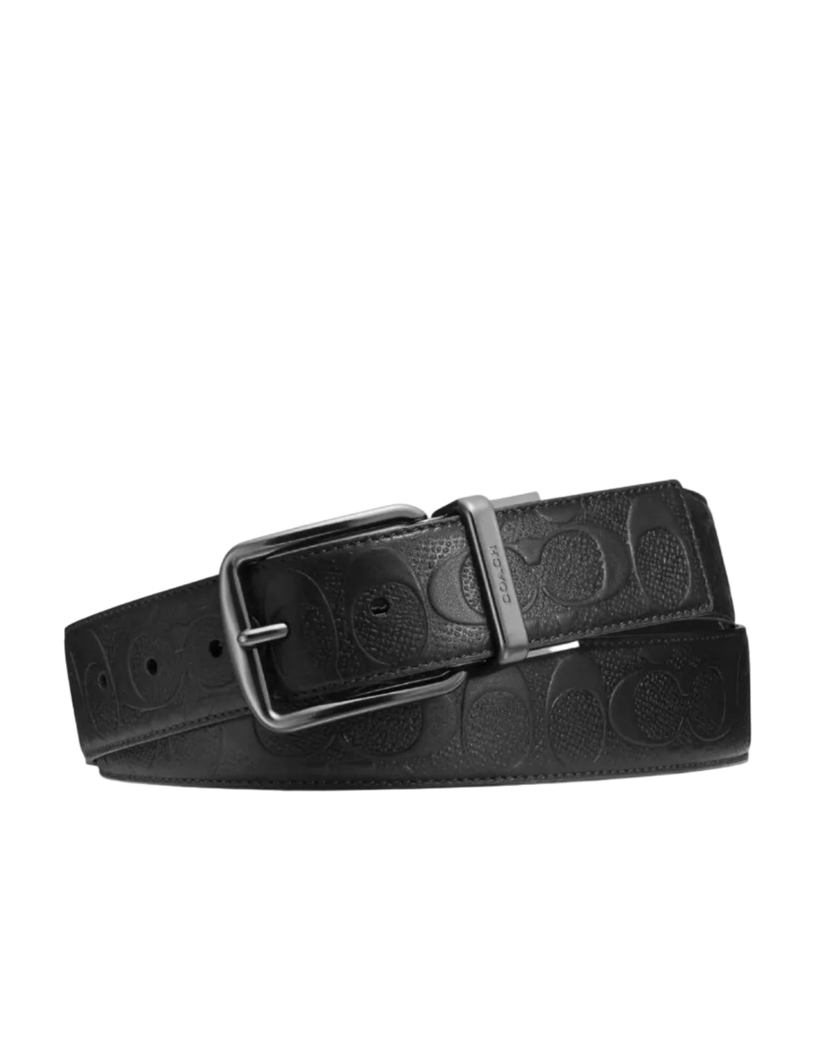 Coach Accesorio Whrn Ctsr Sigl Belt Black · Premium Avenue