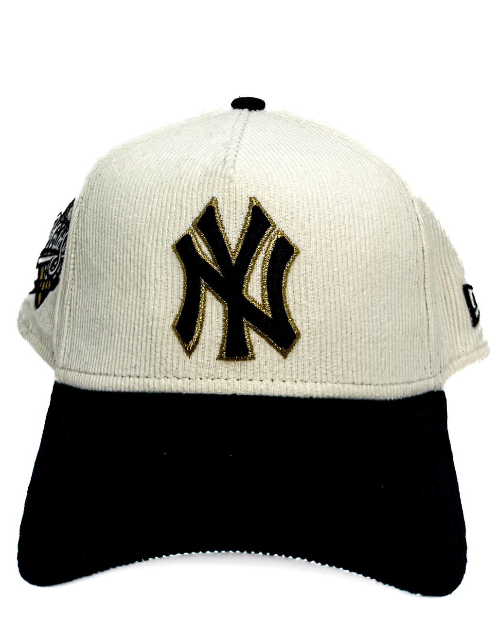 New Era Gorra New York Yankees Mlb Chorme Ivory/Black · Premium Avenue