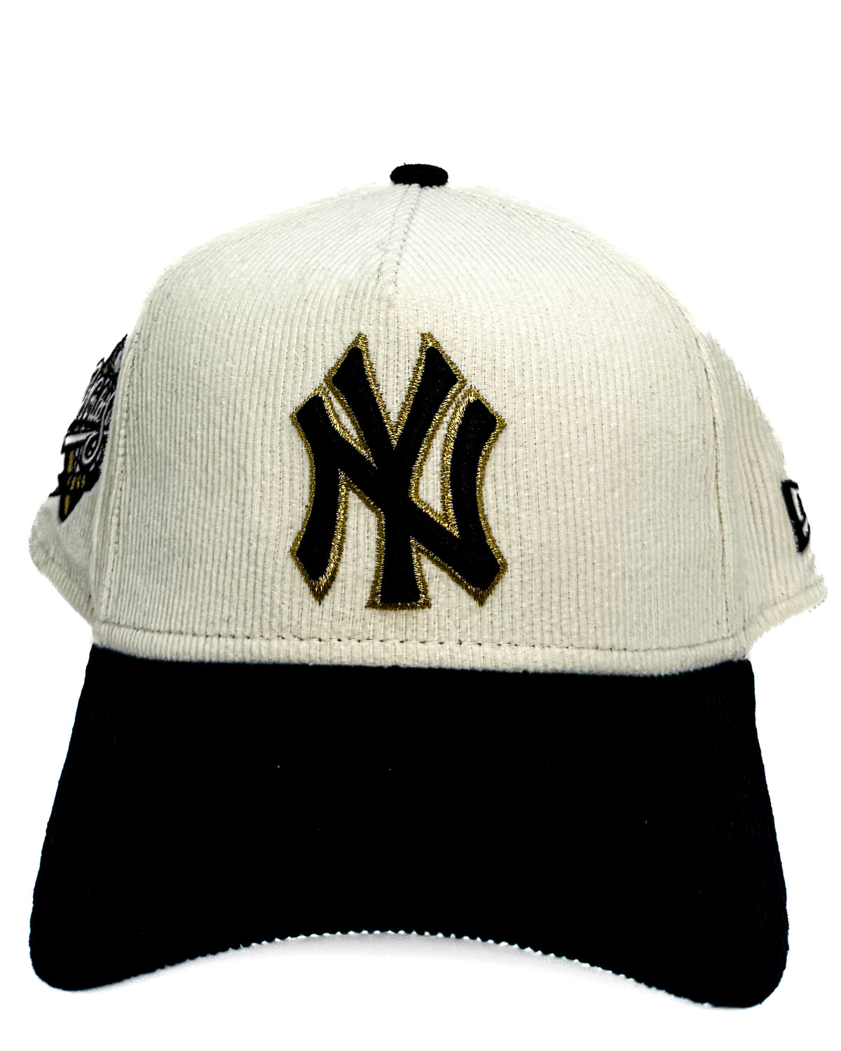 New Era Gorra New York Yankees Mlb Chorme Ivory/Black · Premium Avenue