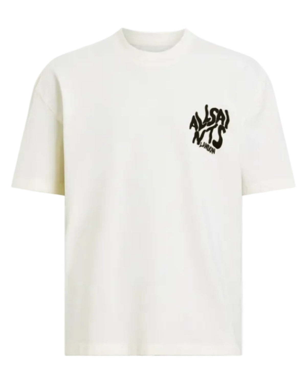 All Saints Ropa Orlando Ss Crew Ashen White · Premium Avenue