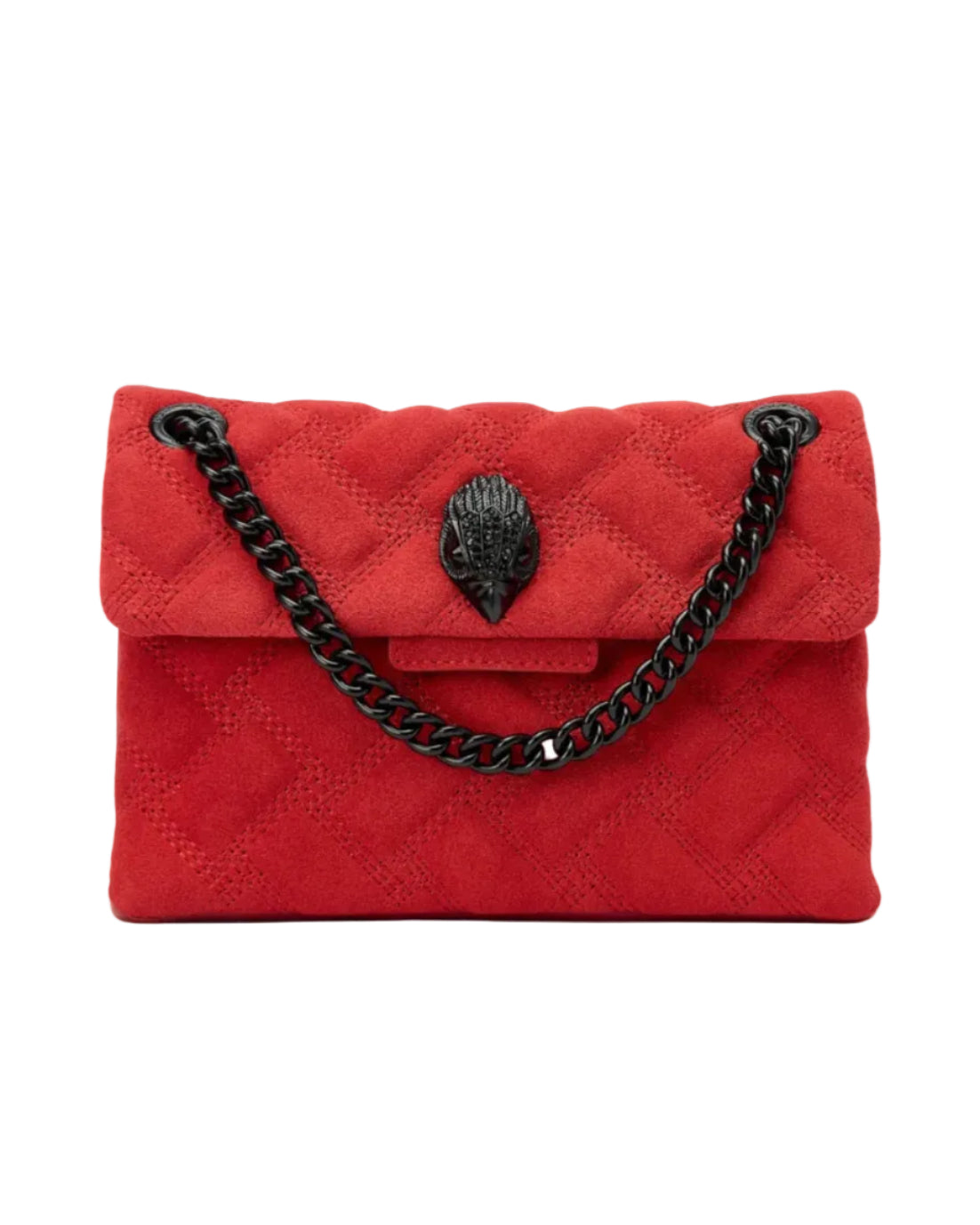 KURT GEIGER - LEATHER MINI KENSINGTON RED