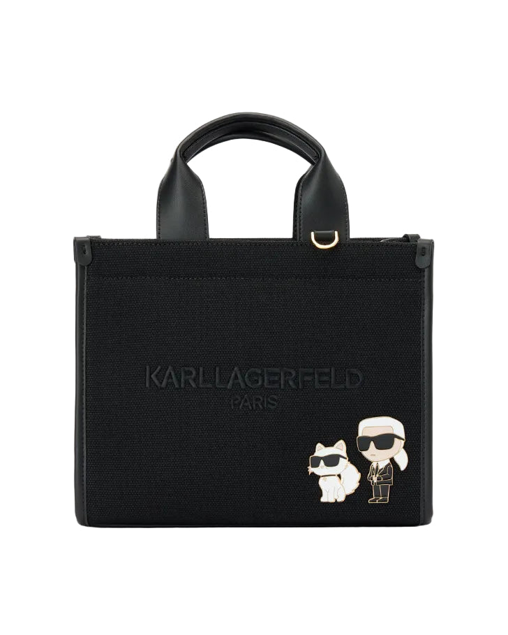 KARL LAGERFELD - SATCHEL BAG BLACK