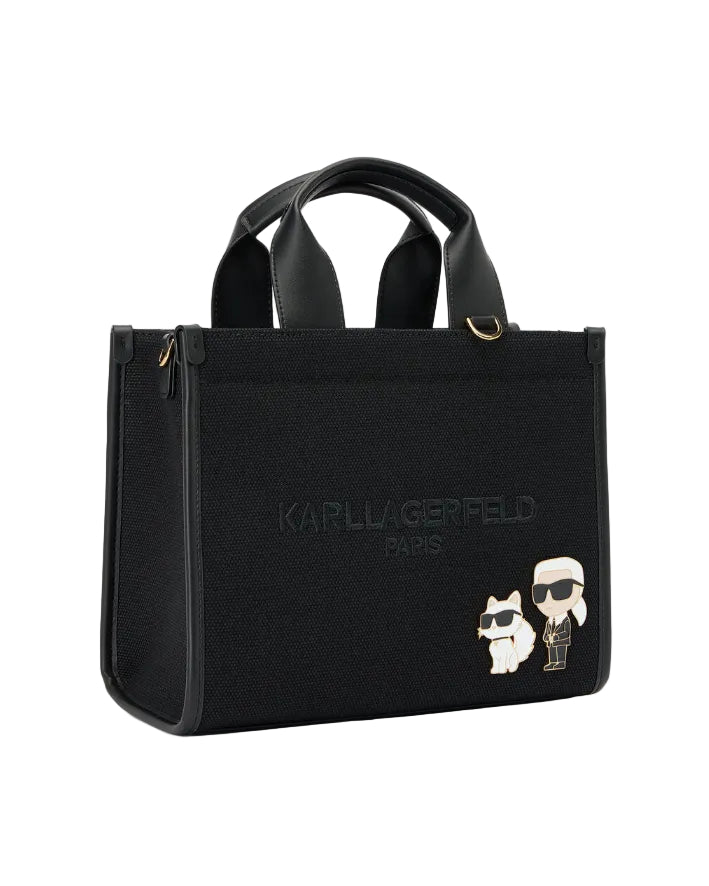 KARL LAGERFELD - SATCHEL BAG BLACK