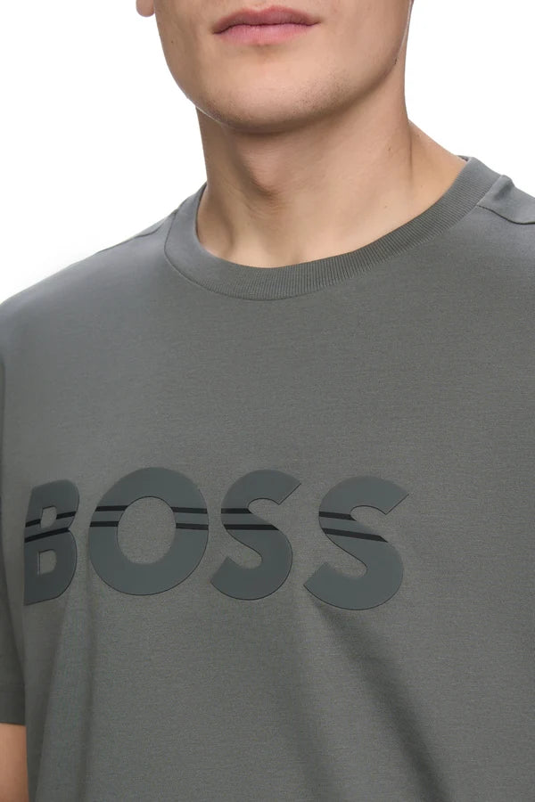 BOSS - T-SHIRT TEE 1 PASTEL GREY