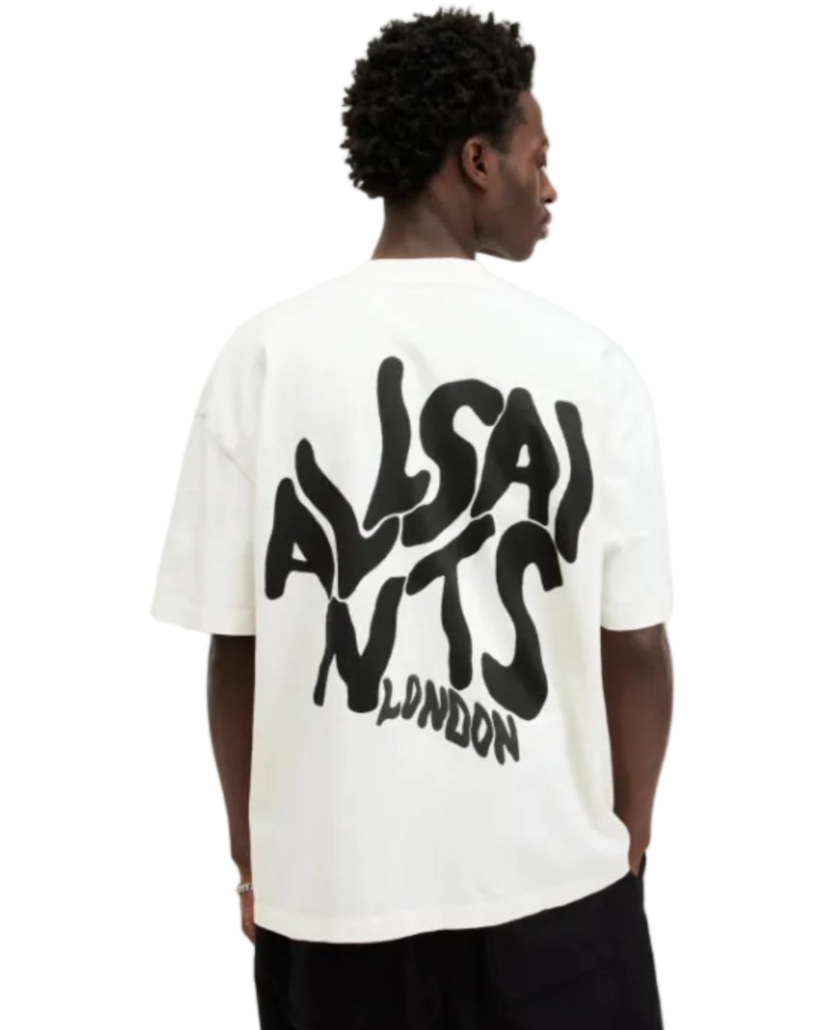 All Saints Ropa Orlando Ss Crew Ashen White · Premium Avenue