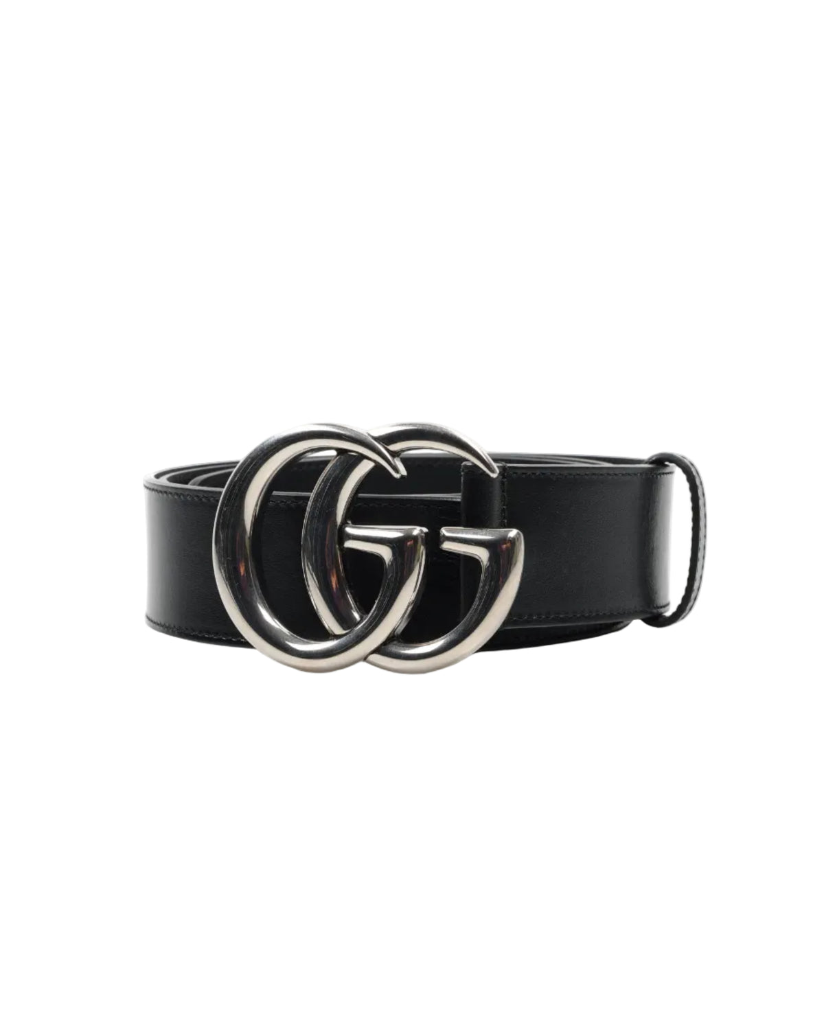 GUCCI - MBELT W.30 GG MAR. PLUTONE BLACK