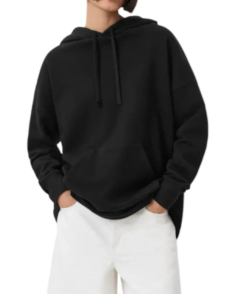 All Saints Ropa Etti Scrunch Hoody Black · Premium Avenue