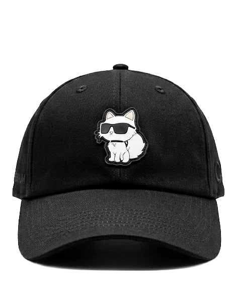 Karl Lagerfeld Gorra Hat Cat Sunglasses Black · Premium Avenue