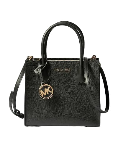 MICHAEL KORS - MD MESSENGER LEATHER BLACK