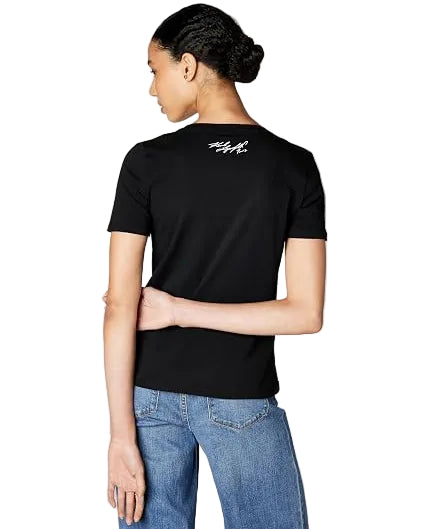 KARL LAGERFELD - IKONIK CHOUPETTE TEE L5WHMA50 BLACK