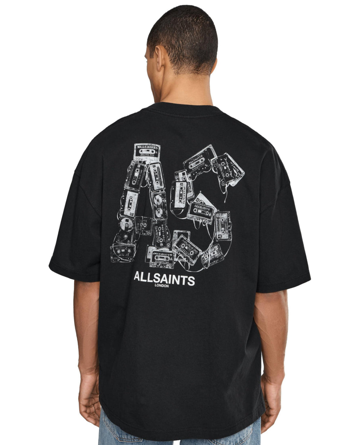 AllSaints Mixtape Jet Black · Premium Avenue