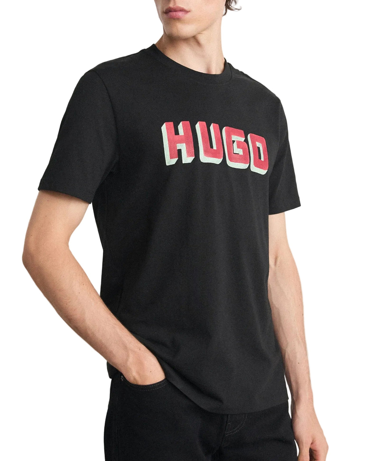 Hugo Ropa T-shirt Daqerio Black · Premium Avenue