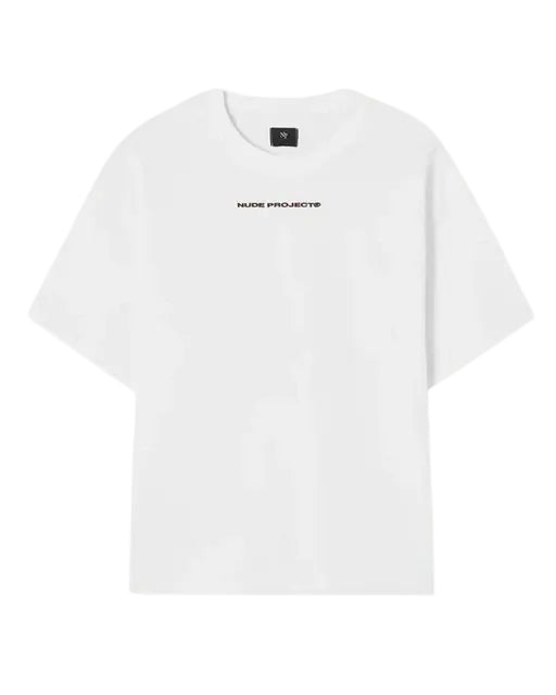 NUDE PROJECT - CHERRY TEE WHITE