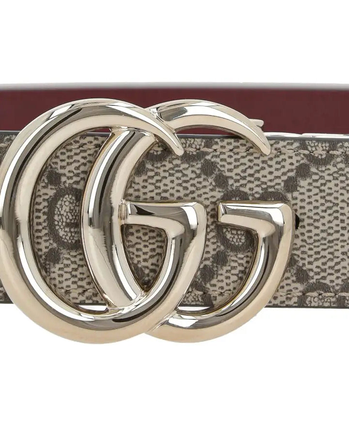Gucci Accesorio Gg Supreme/Plutone Calf Ebony Rosso Ancora · Premium Avenue