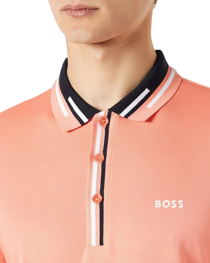 Boss Ropa Polo Shirt Coral · Premium Avenue