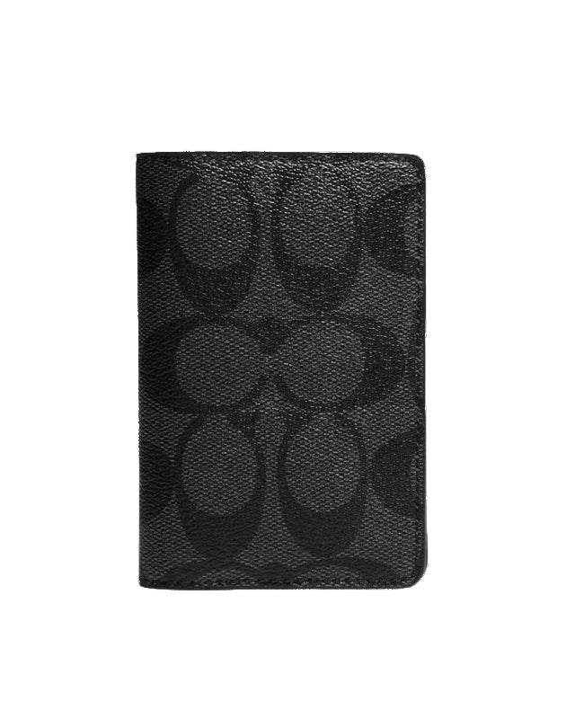 COACH - ID CARD WALLET SIG CAMO GREY MULTI