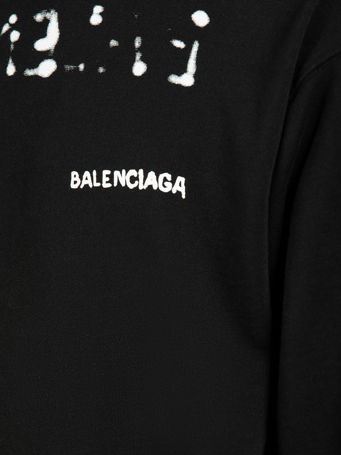 BALENCIAGA - HOODIE WL0 BLACK