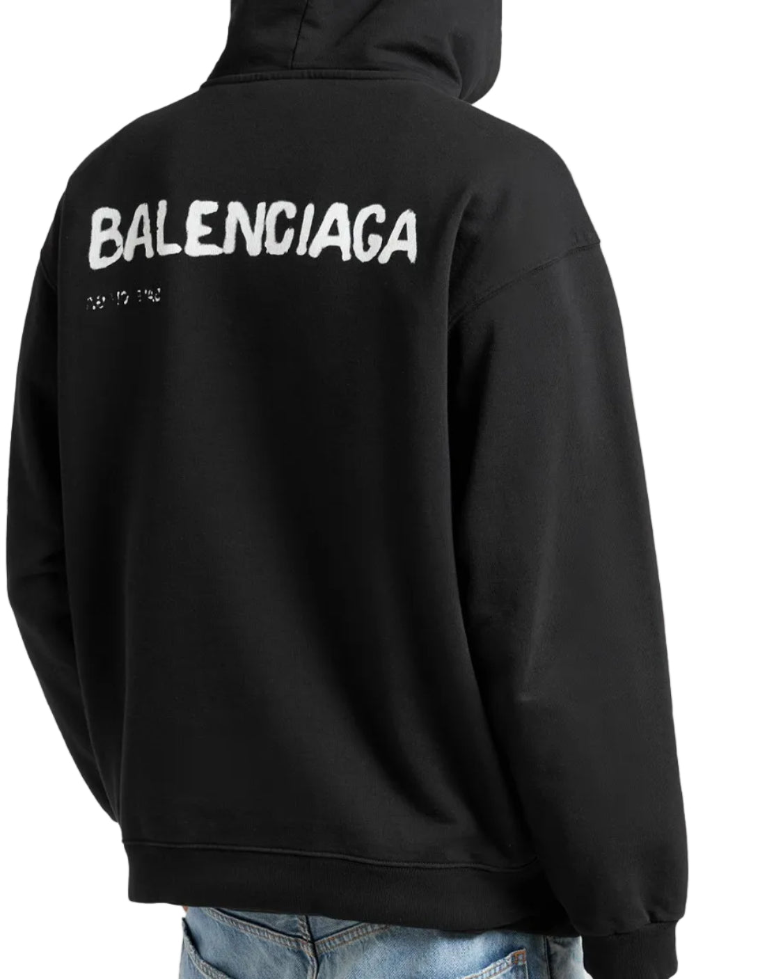 BALENCIAGA - HOODIE WL0 BLACK