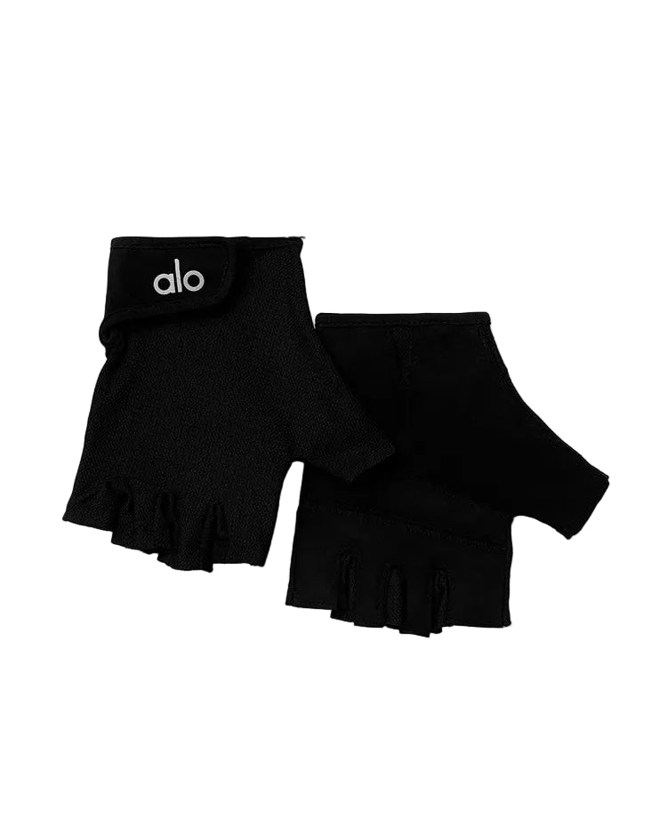 ALO - POWER MOVES PERFORMANCE GLOVES BLACK