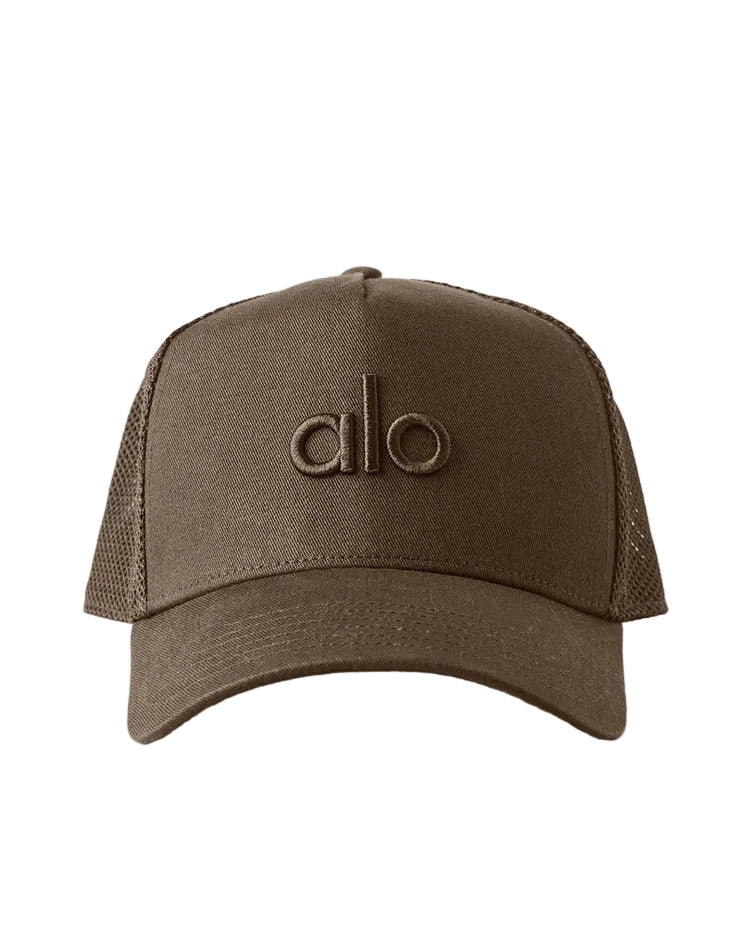 ALO - TRUCKER MALLA CLÁSICA ESPRESSO
