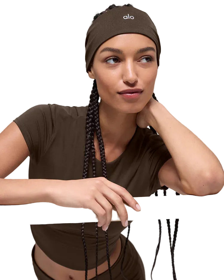 ALO - HEADBAND ESPRESSO