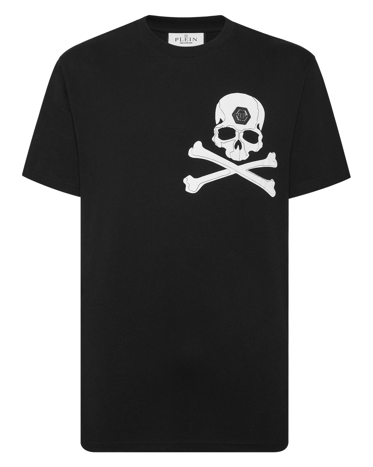 Philipp Plein Ropa T-shirt Round Neck Ss Skullebo Black · Premium Avenue