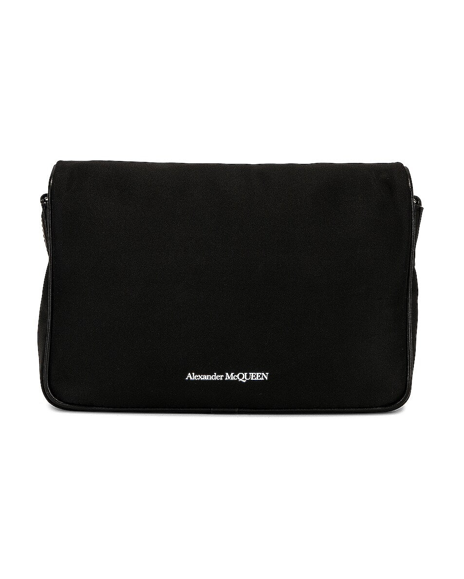 Alexander Mcqueen Bolsa Small Skull Bag Black/White · Premium Avenue